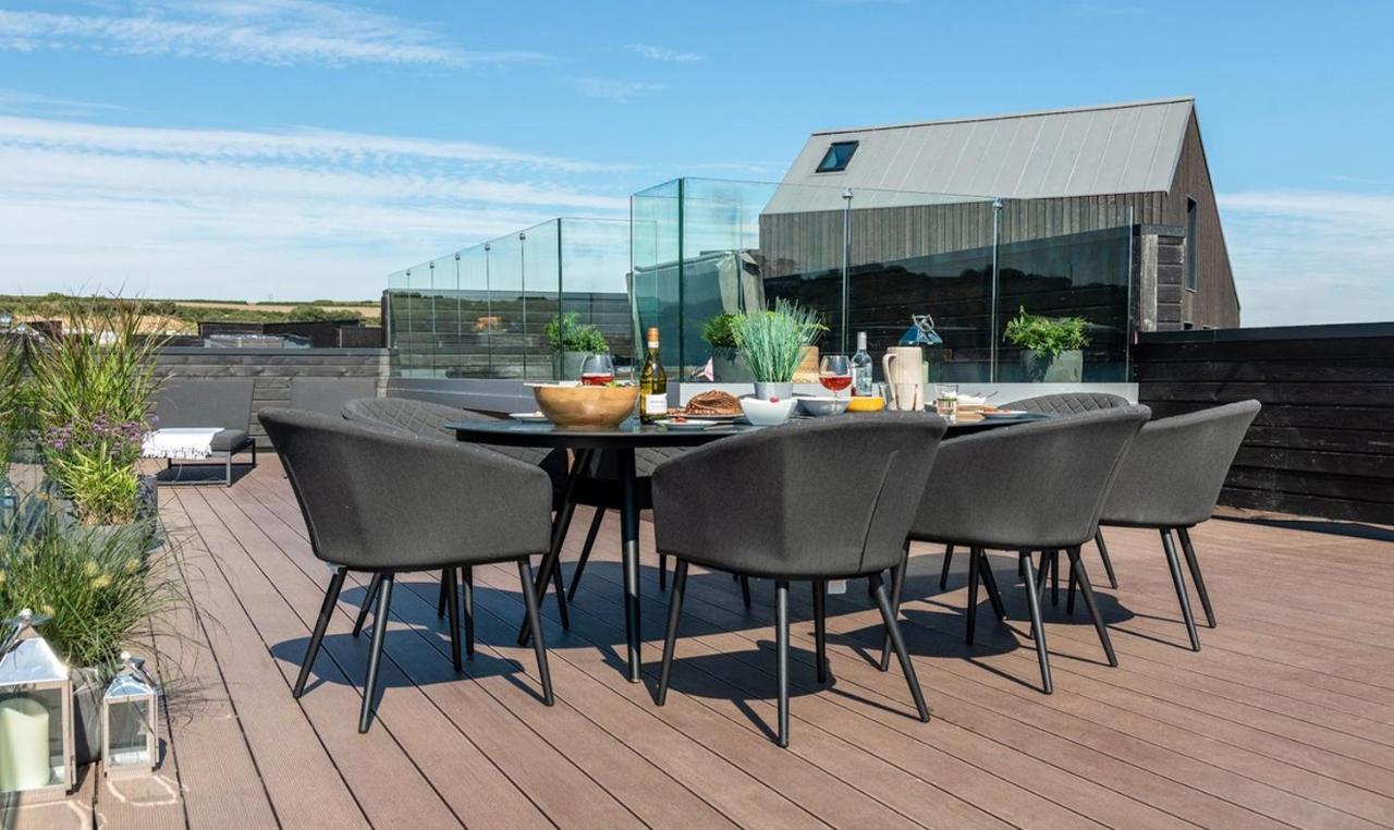 Retallack Resort & Spa Padstow Exterior foto Composite wood terrace